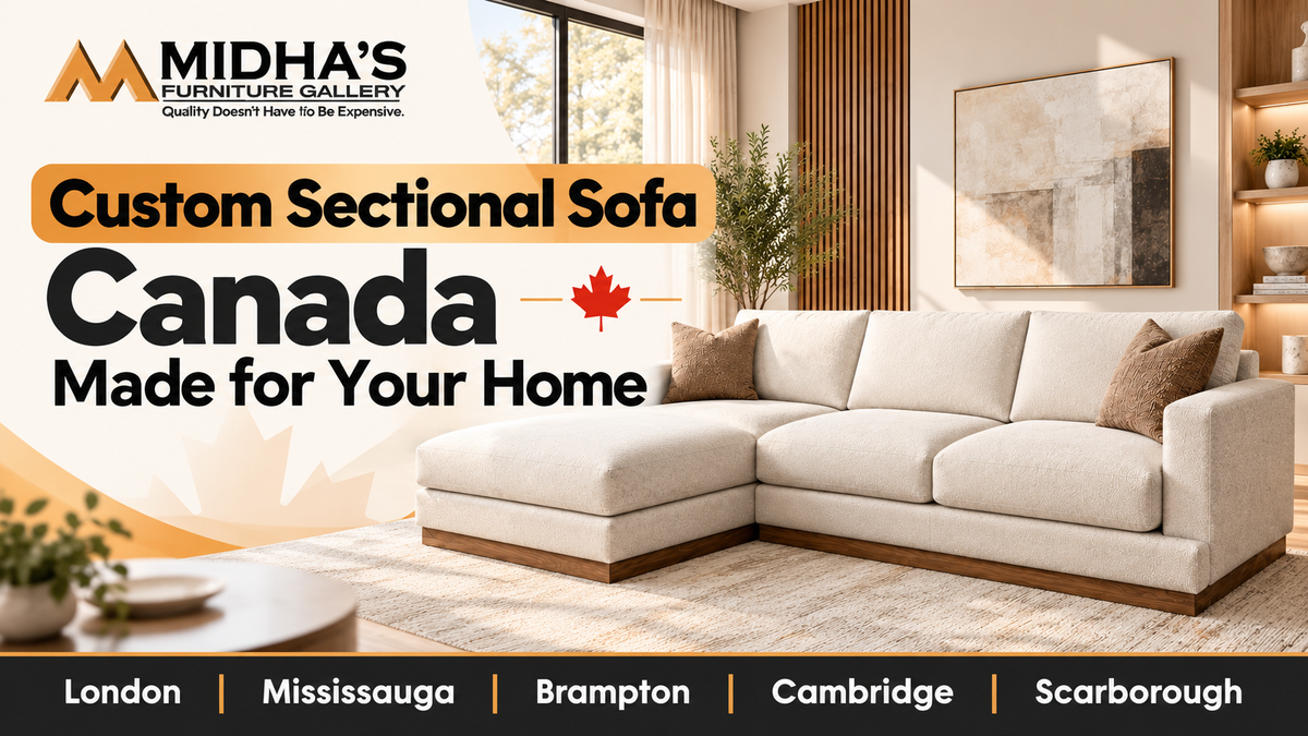 Custom Sectional Sofa Canada: Made for Your Home