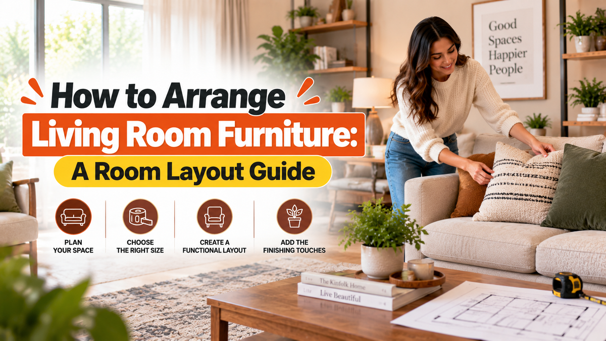 How to Arrange Living Room Furniture: A Room Layout Guide
