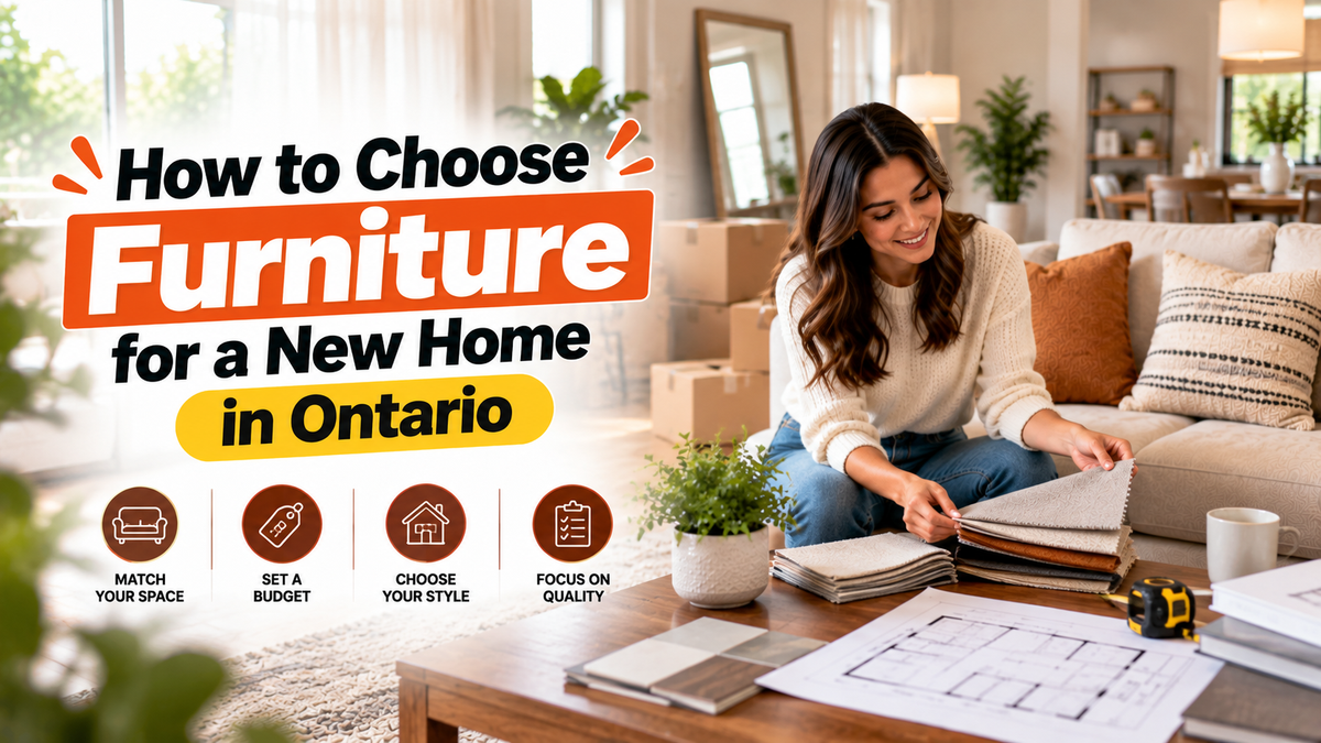 How to Choose Furniture for a New Home in Ontario