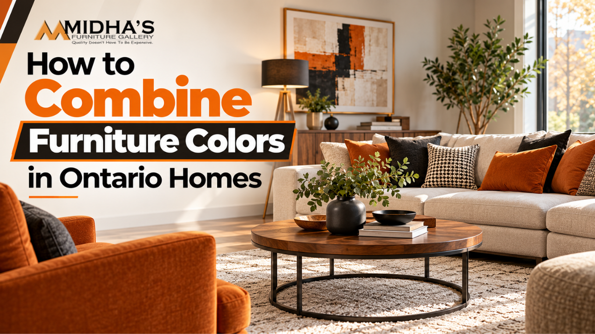 How to Combine Furniture Colors in Ontario Homes