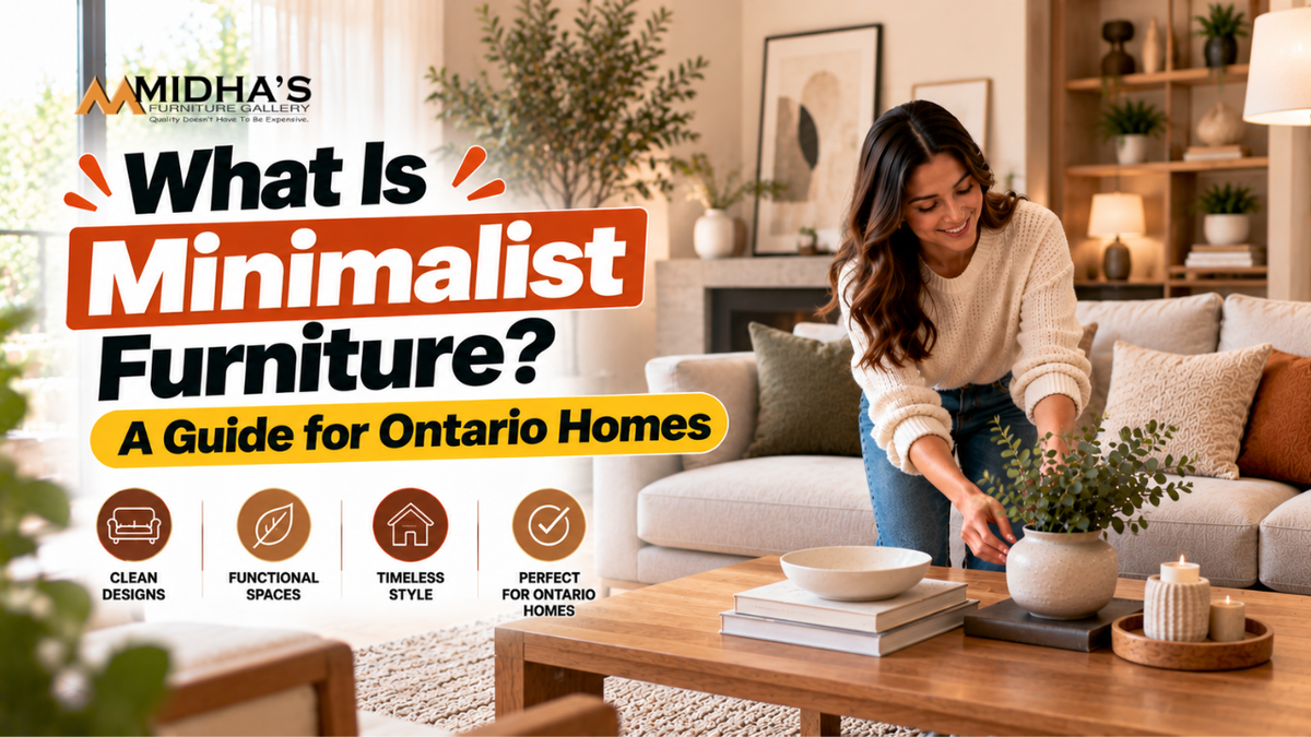 What Is Minimalist Furniture? A Guide for Ontario Homes
