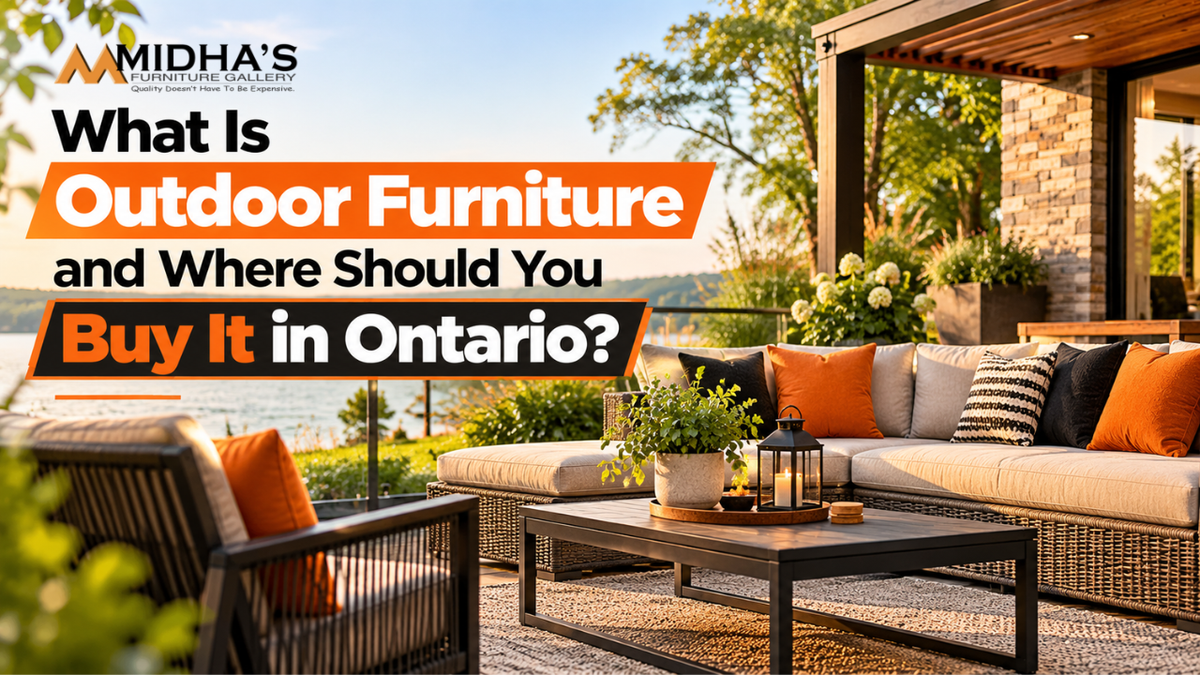 What Is Outdoor Furniture and Where Should You Buy It in Ontario?