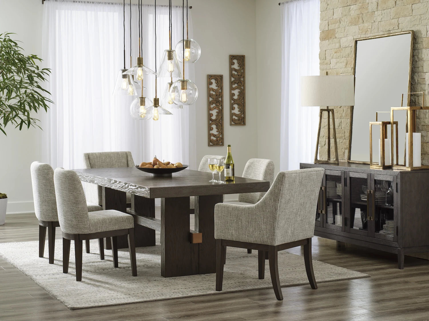 Burkhaus 5 PC Dining Set by Ashley