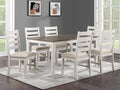 Milan 7 PC Dining Table Set