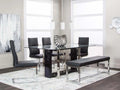 Olympia 5 PC Dining Set in Black