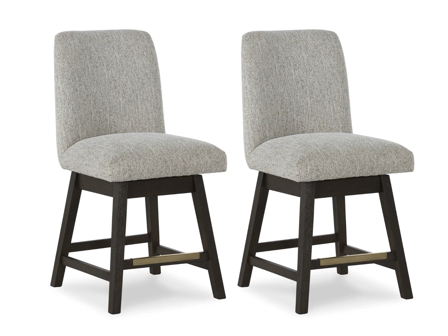 Burkhaus 5-Piece Counter-Height Dining Set with Oak Finish by Ashley