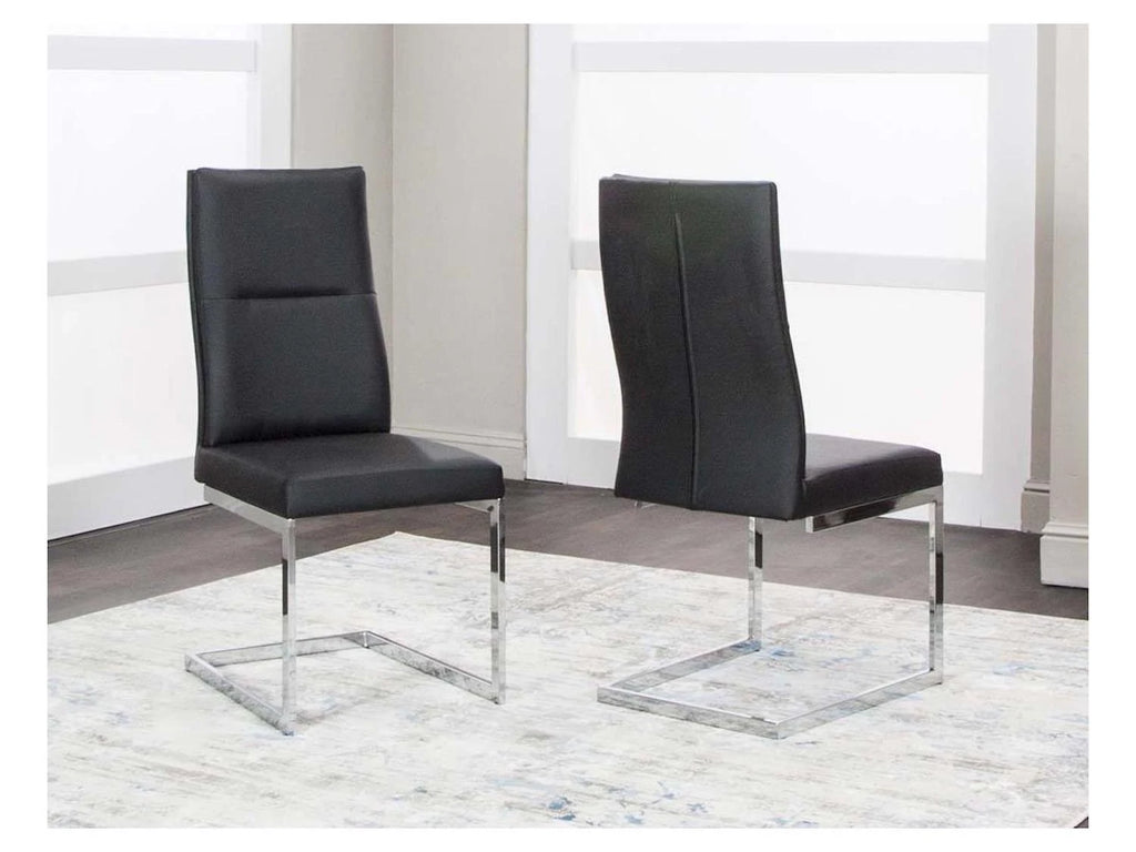 Olympia 5 PC Dining Set in Black