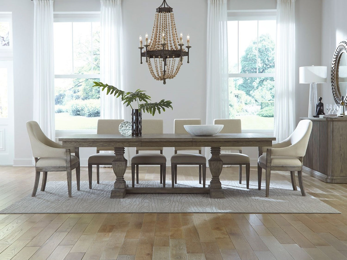 7 PC Westfield Trestle Dining Table Set