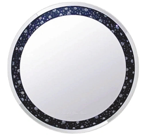 Black Bead Mirror
