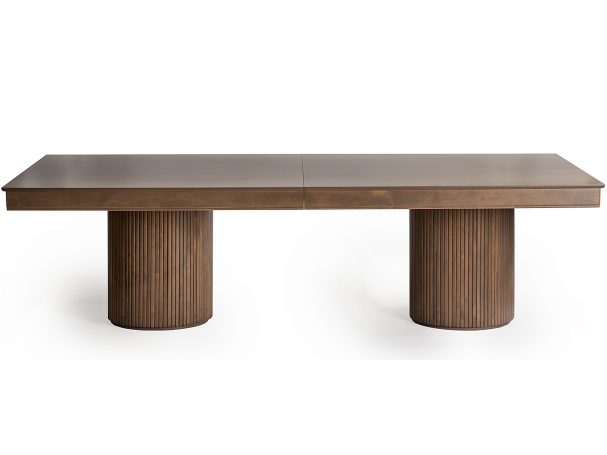 Custom Luna Full Moon Solid Wood Table - Made in Canada