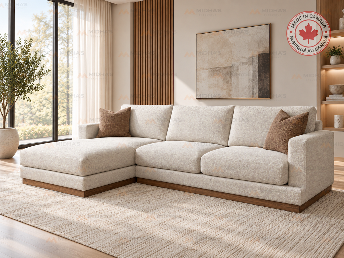Musk- Canadian Made Designer Sectional