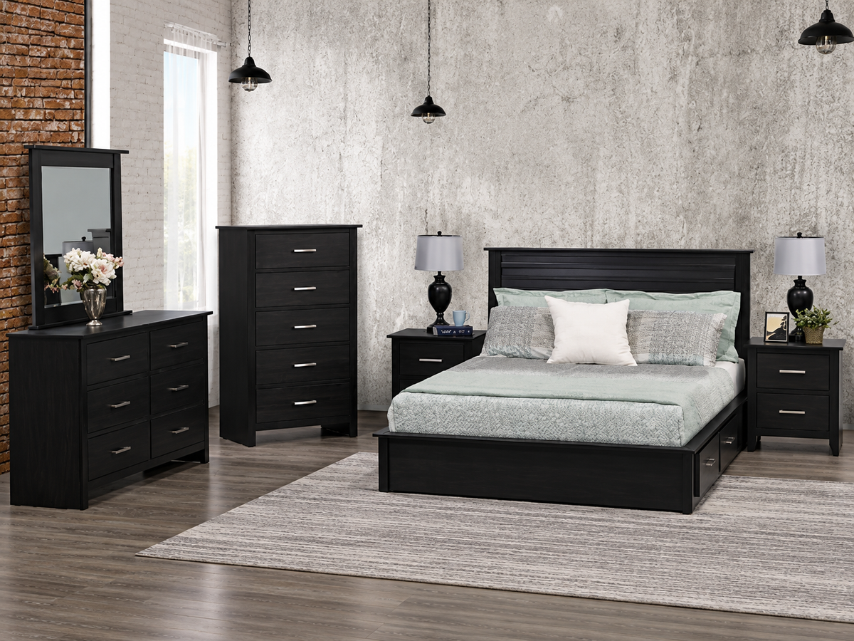 Hudson Storage Bedroom Set -Made in Canada