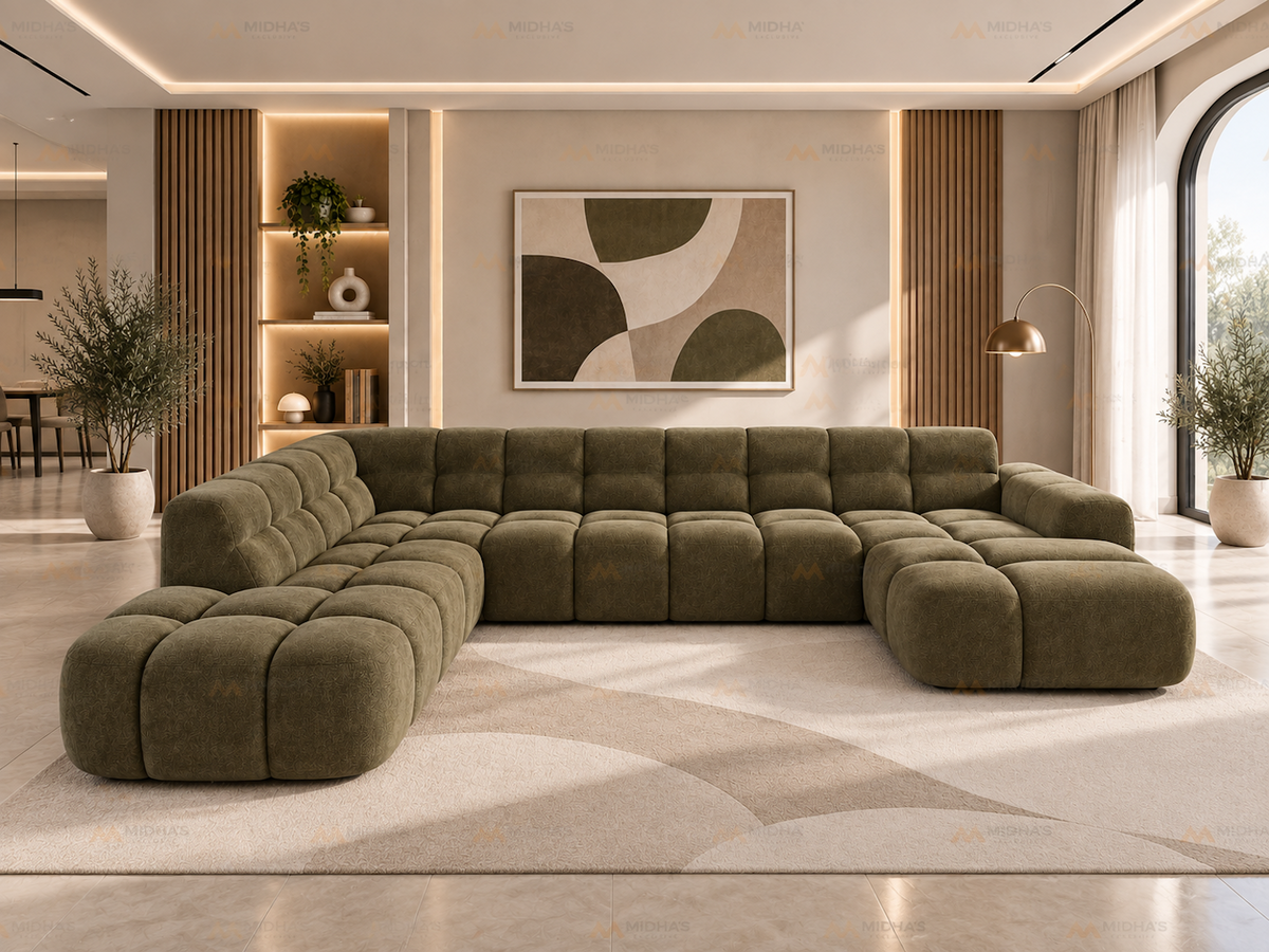 Tango Modern Design Low Profile Sectional
