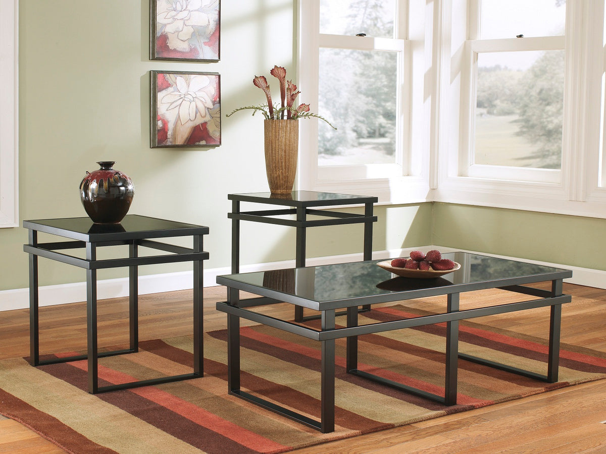 Ashley Laney 3 PC Coffee Set in Monochromic Look