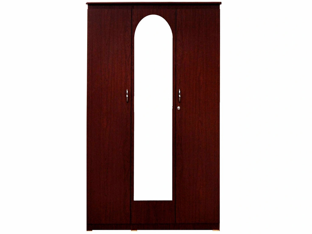 Three Door Armoire W/Mirror