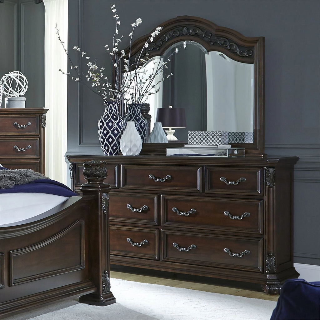 Liberty Furniture ਵਲੋਂ Messina Estates 6 PC ਕੂਈਨ ਬੈੱਡਰੂਮ ਸੈੱਟ