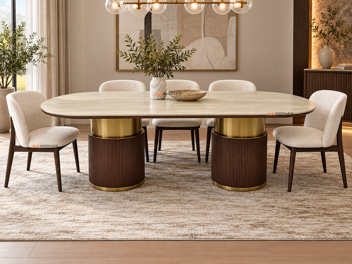 Sarah 106" Dining Table Collection