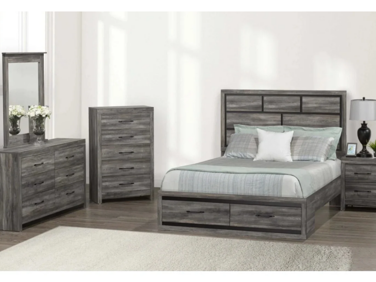 Canadian Made Queen Storage Bedroom Set