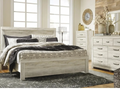 Ashley Bellaby 6 PC Modern Queen Panel Bedroom Set in Wispy White