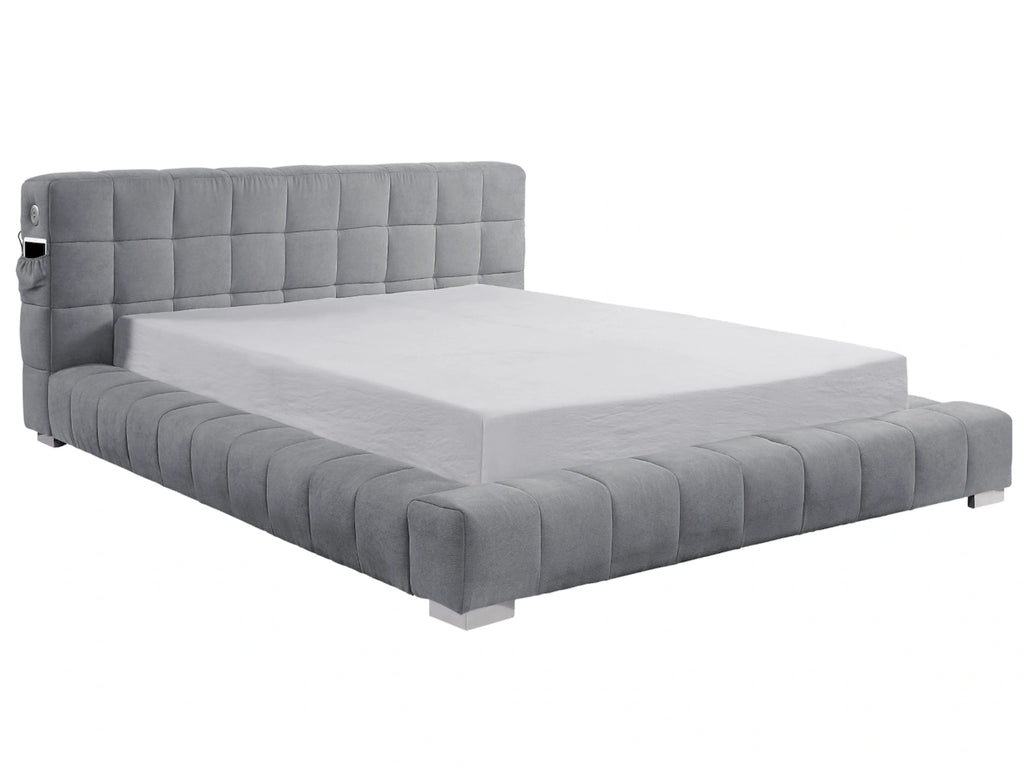 Alina Low Profile Queen Bed By HomeElegance