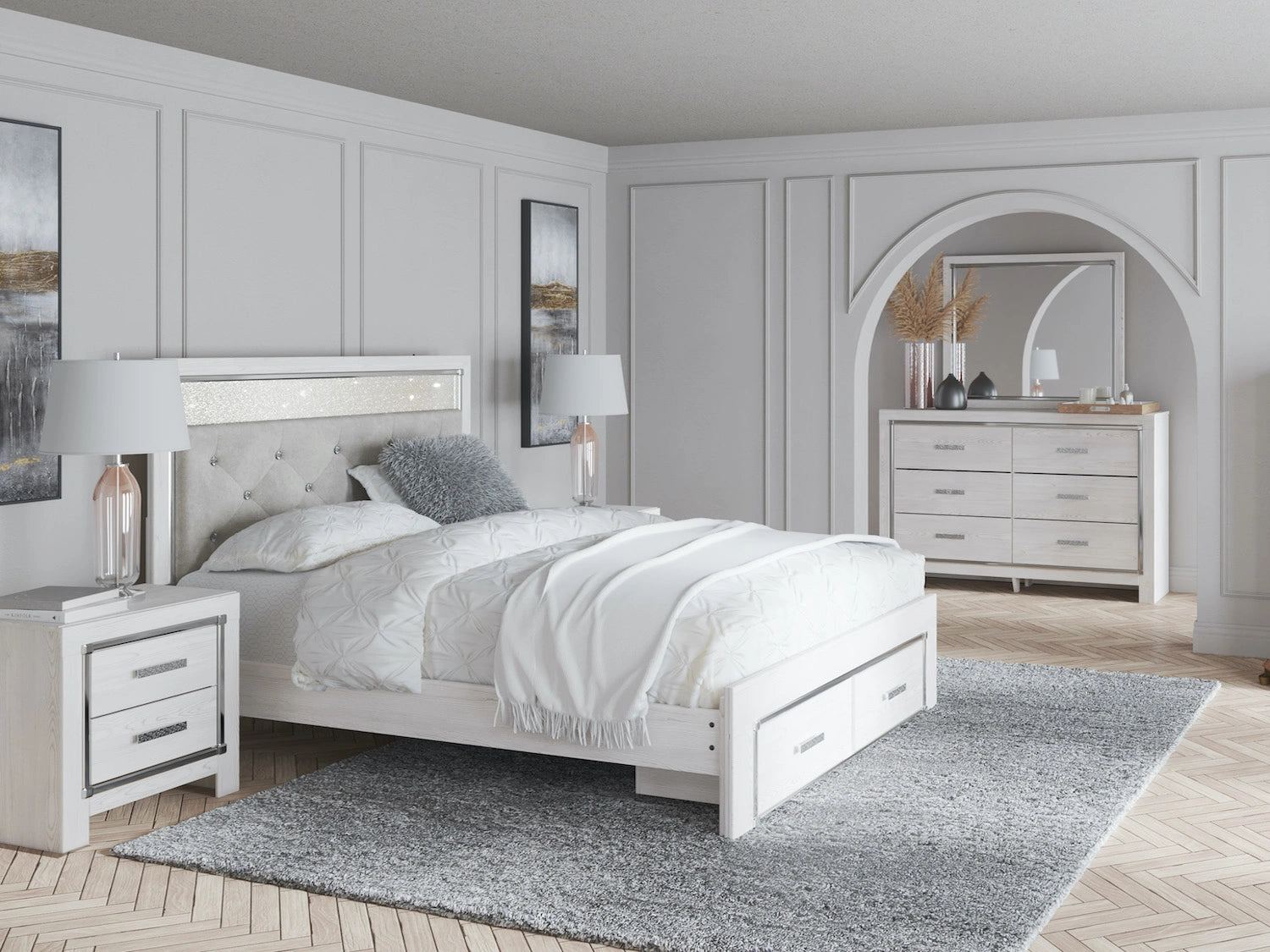 Altyra 6 PC Queen Storage Bed Set by Ashley