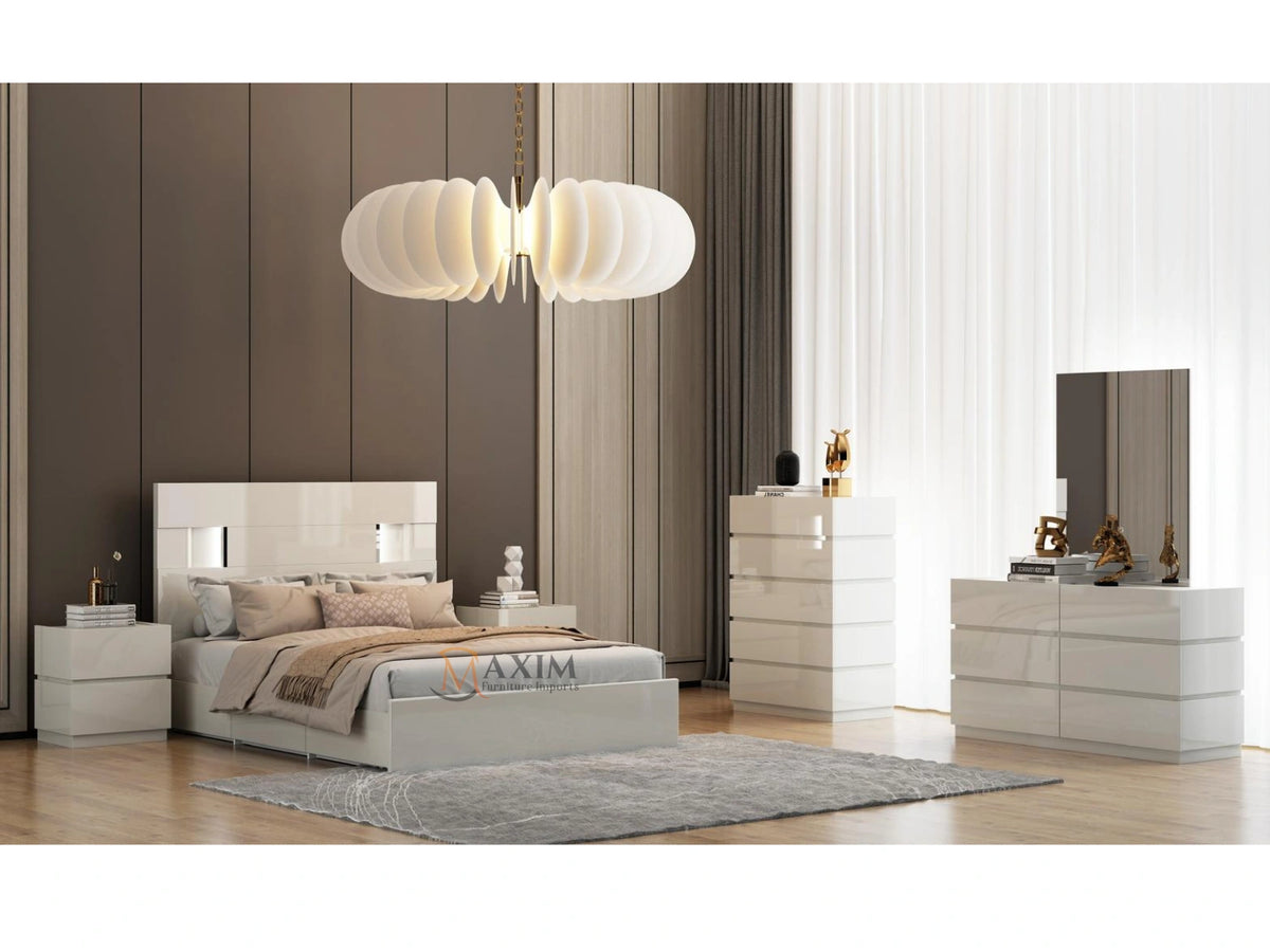 Amsterdam 6 PC Queen Storage Bedroom Set