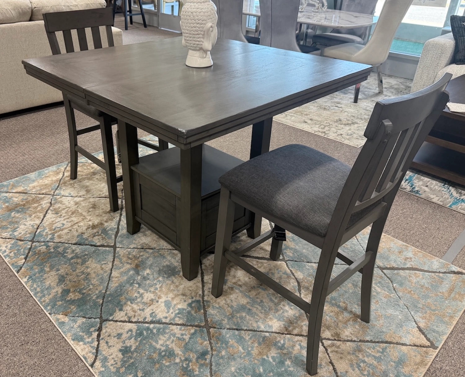 Ashley Hallanden 5 PC Counter Height Dining Table Set (FLOOR MODEL)