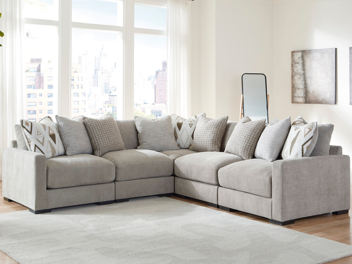 Aslan Court 5 PC Modular Sectional by Ashley