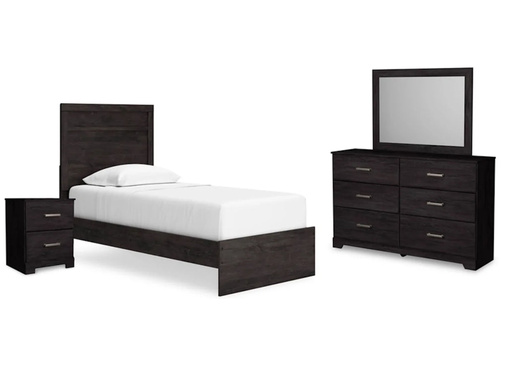 Belachime Twin Panel 6 PC Bedset
