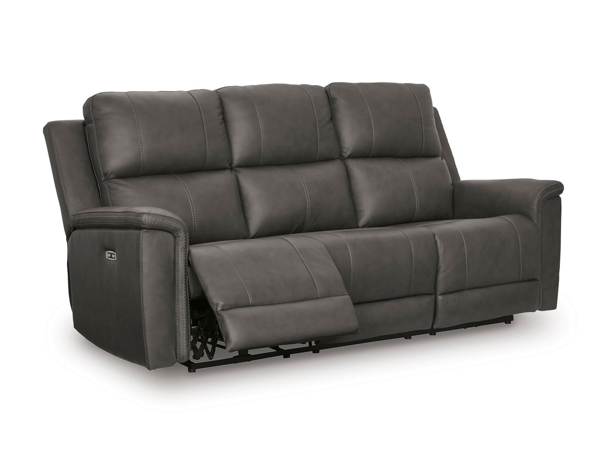 Bleckley PWR REC Sofa with ADJ Headrest