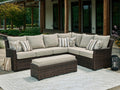 Brook Ranch Sofa SEC/Bench w/CUSH (3/CN)
