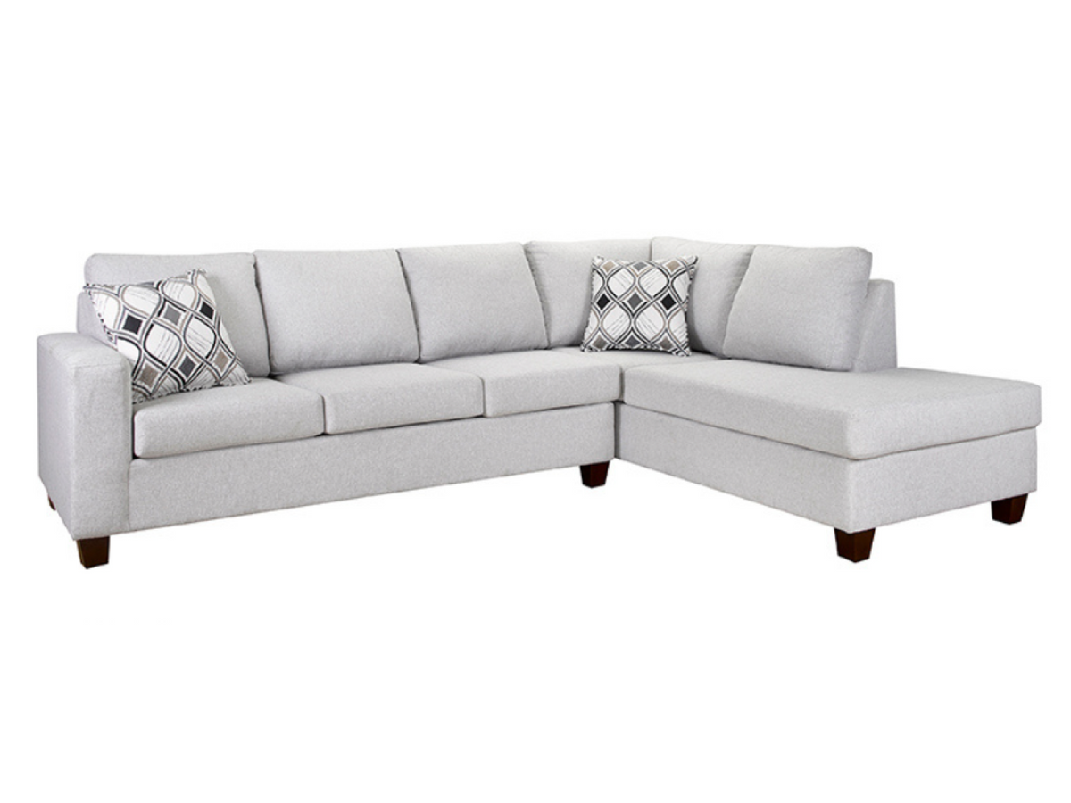 Canadian Made 2 PC Fabric Sectional