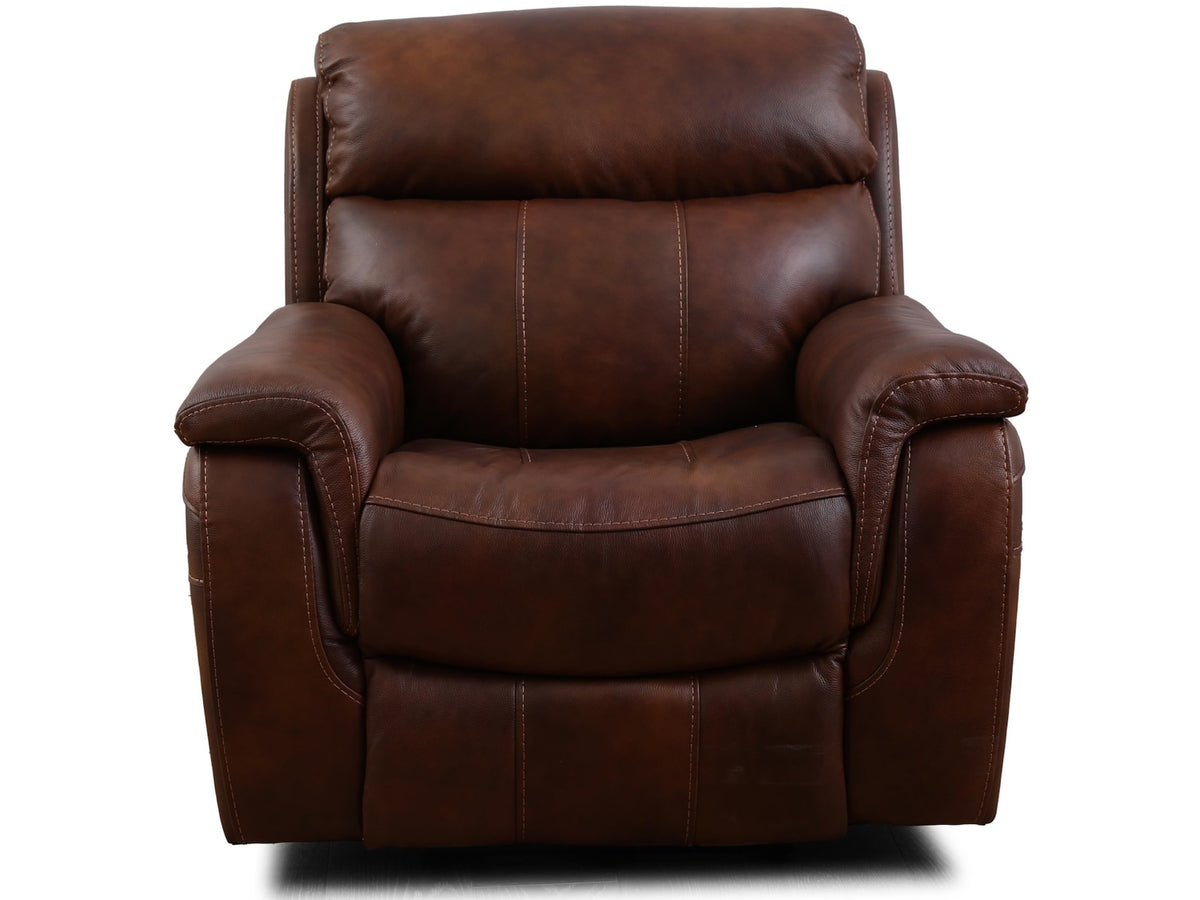 Cheers Genuine Leather Power Reclining Chair