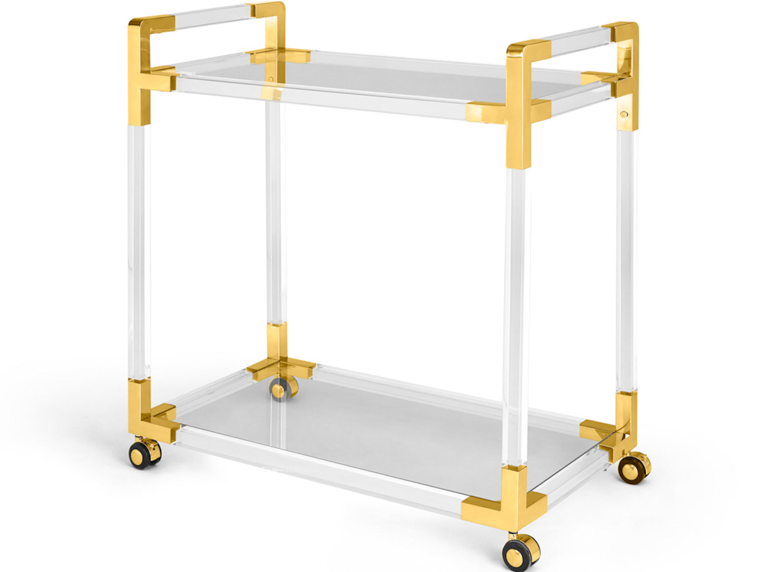 Esme Gold Bar Cart