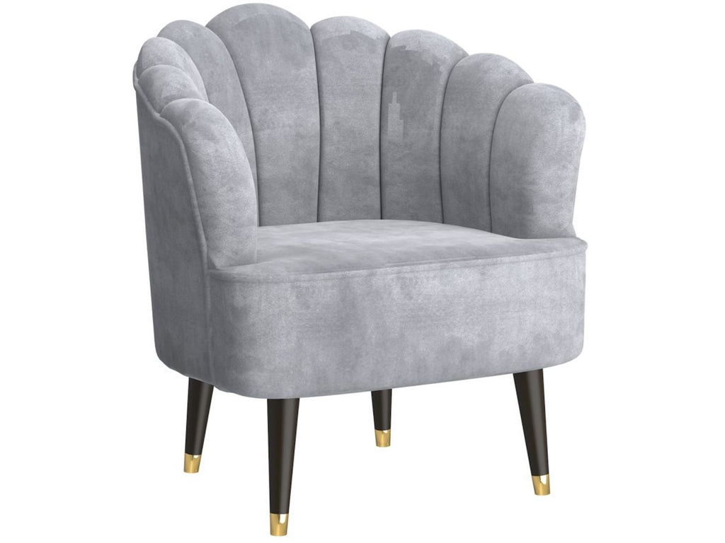 Ezra Accent Chair in Grey