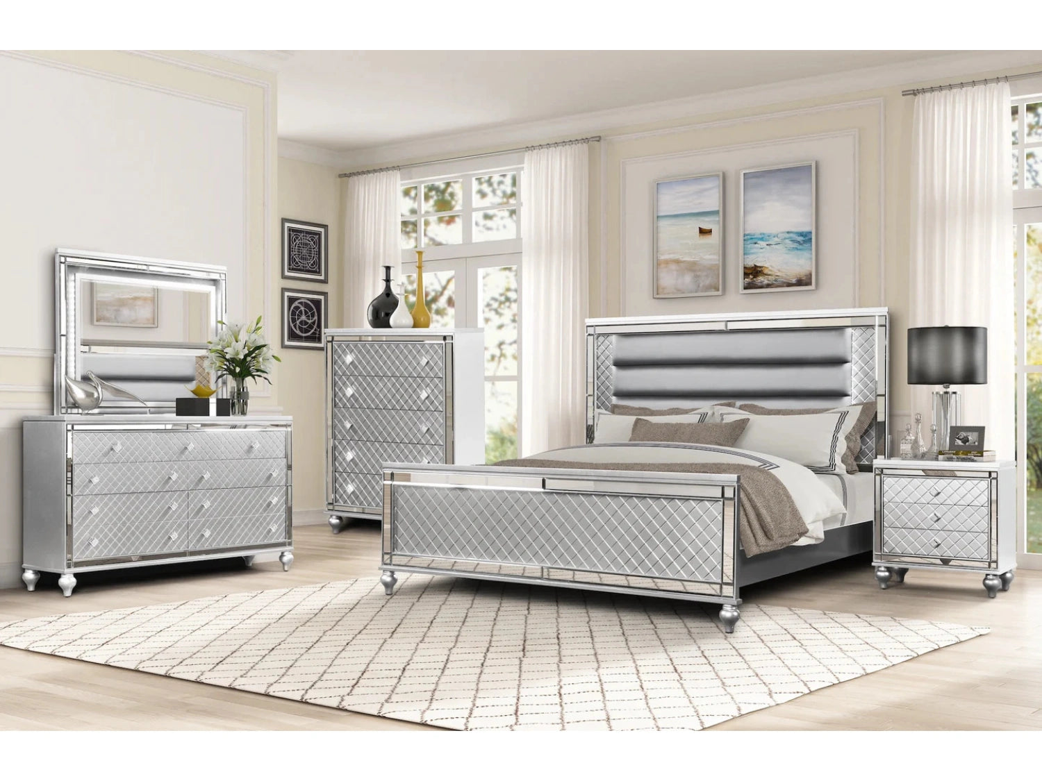 Fiona 6 PC Queen Bedroom Set