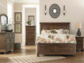 Flynnter 6 PC Queen Panel Bedroom Set with Storage by Ashley