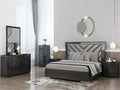 James 5 PC Queen Bedroom Set (Dark Color)