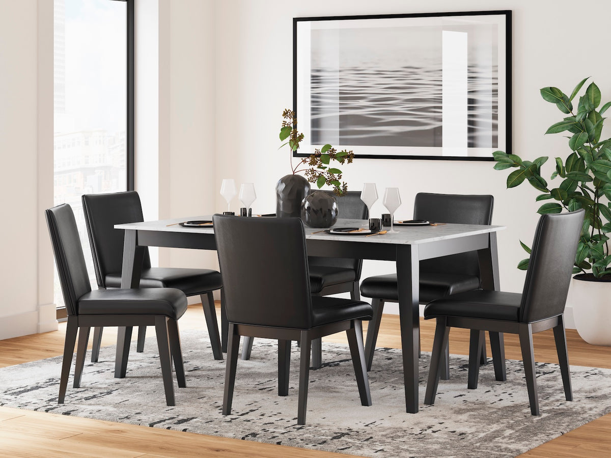 Jettaya 7 PC Rectangular Dining Room Set by Ashley