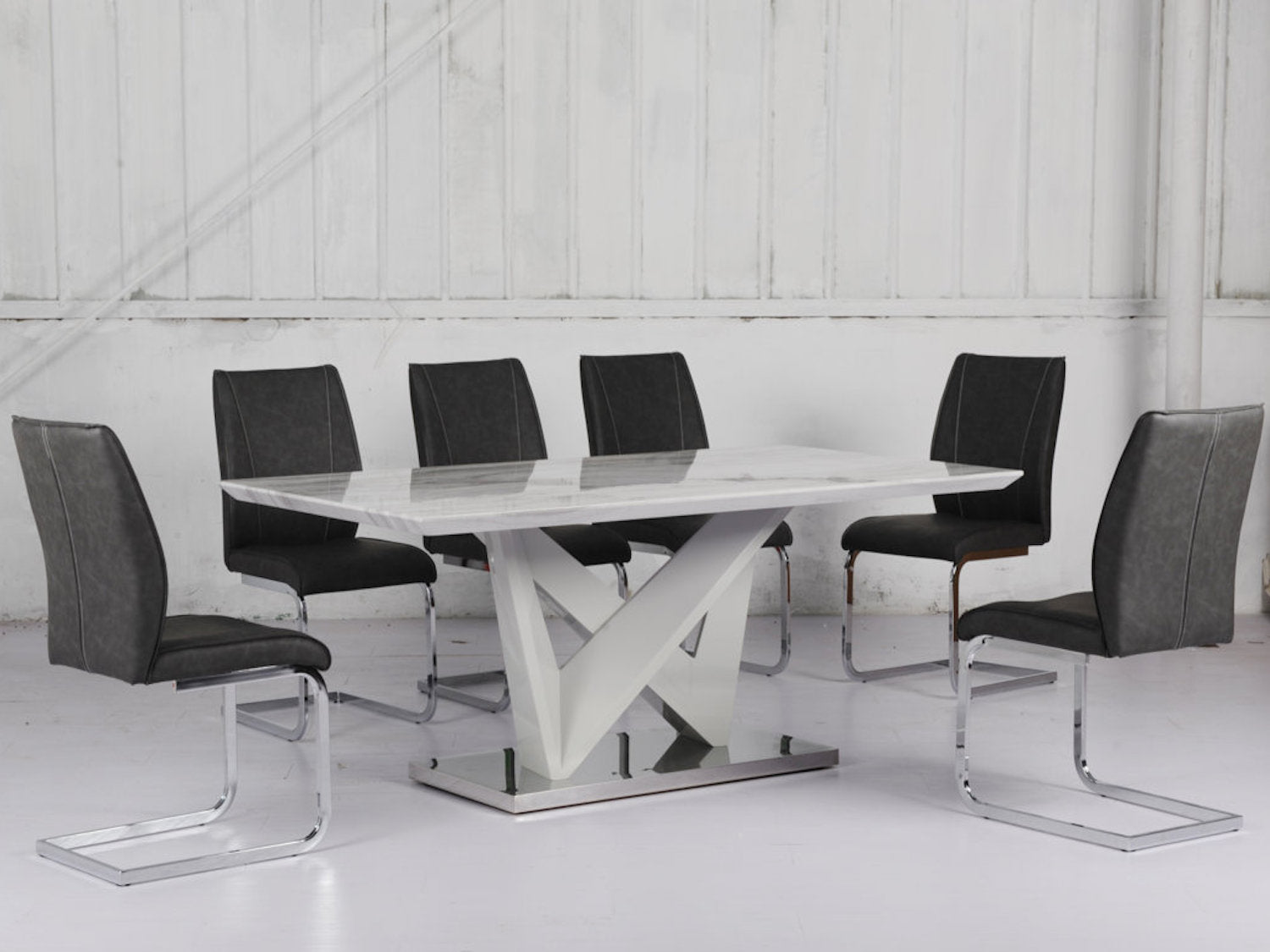 Johny 7 PC Dining Set