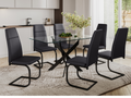Kairo 7 PC Glass Dining Set