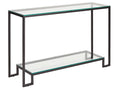 Krista Black Console Table