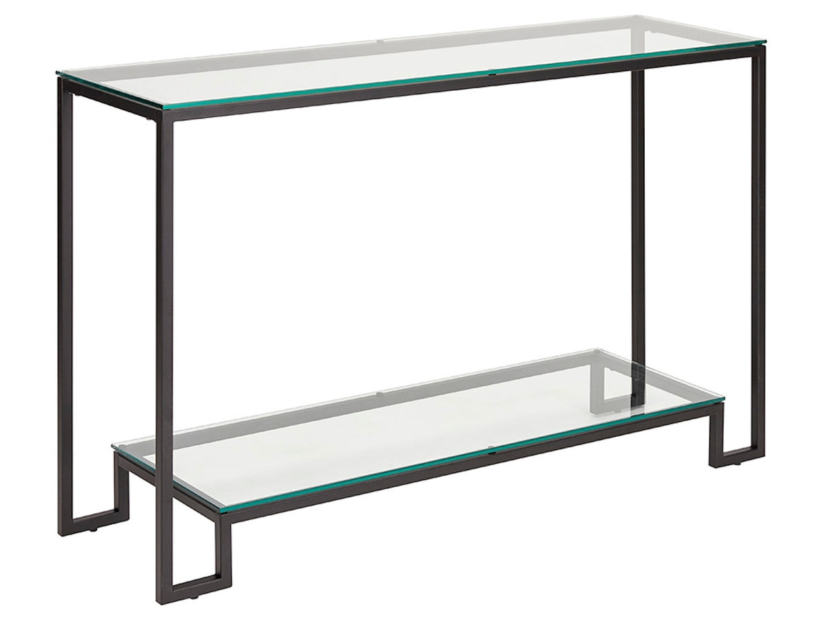 Krista Black Console Table