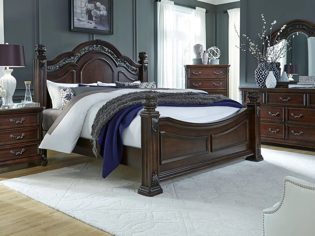 Liberty Furniture ਵਲੋਂ Messina Estates 6 PC ਕੂਈਨ ਬੈੱਡਰੂਮ ਸੈੱਟ