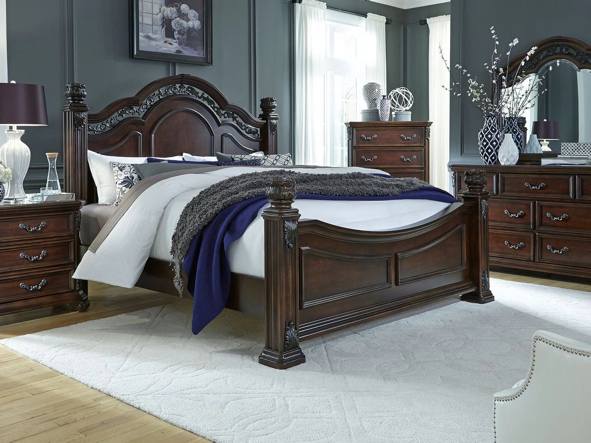 Liberty Furniture ਵਲੋਂ Messina Estates 6 PC ਕੂਈਨ ਬੈੱਡਰੂਮ ਸੈੱਟ