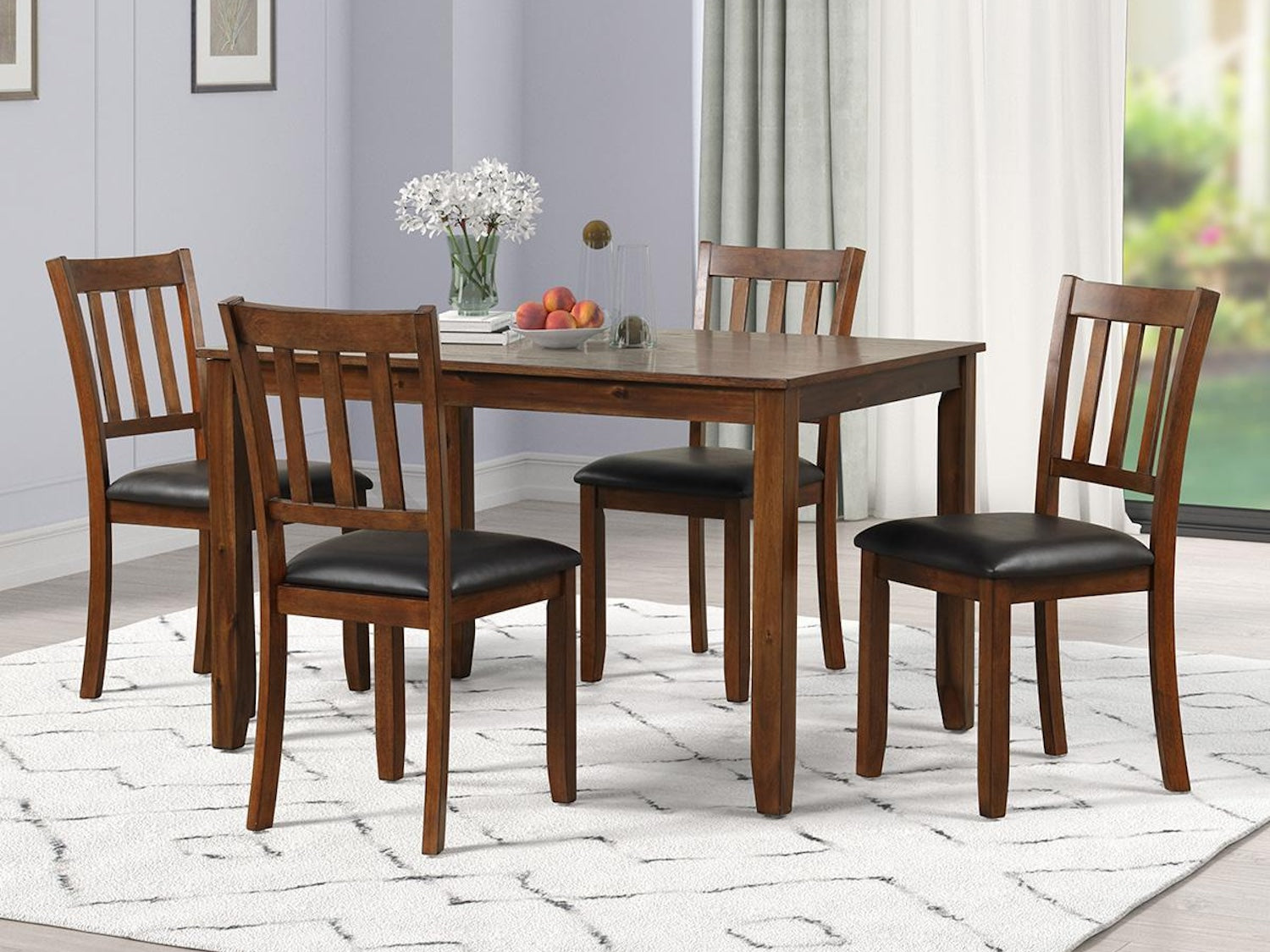 Lilly 5 PC Dining Set