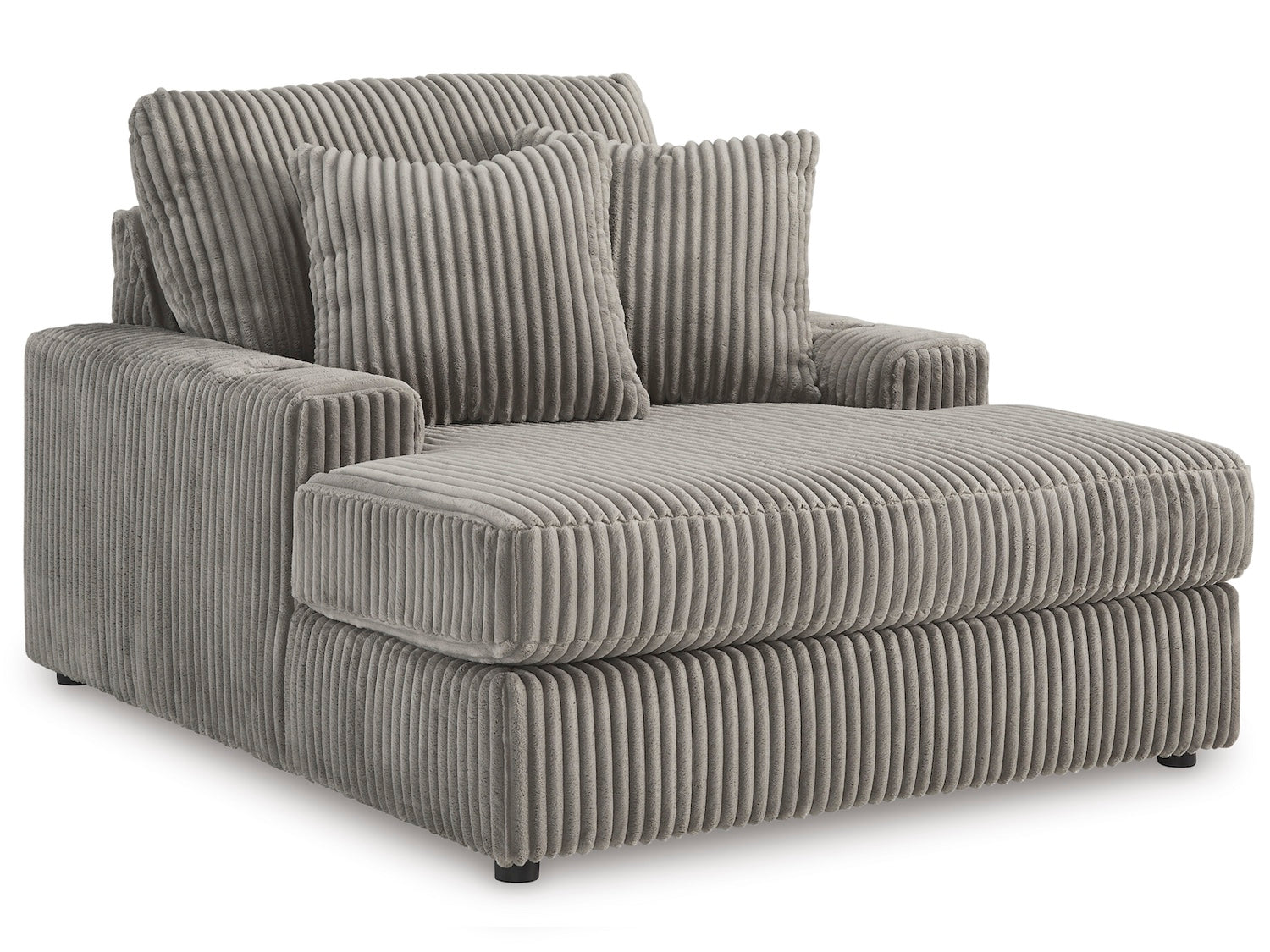 Lindyn Chaise by Ashley (Fog)