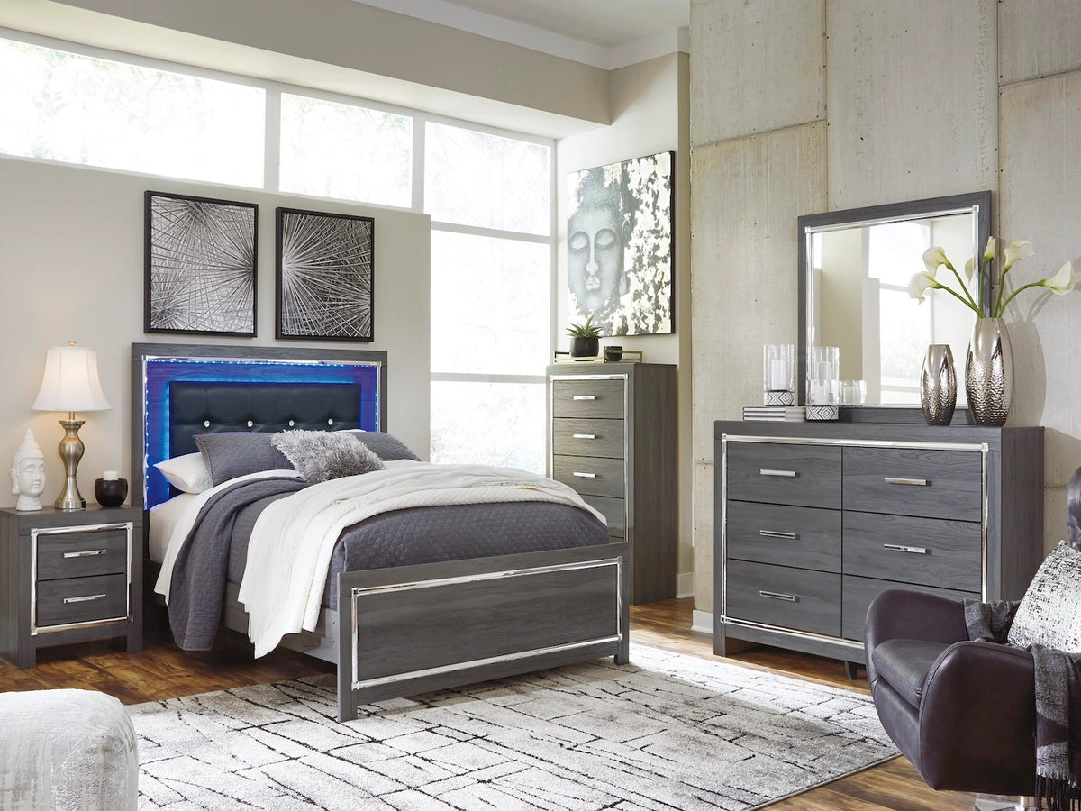 Lodanna Queen Panel 6 PC Bed Set By Ashley