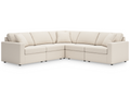 Modmax 5-Piece Sectional by Ashley Oyster Color
