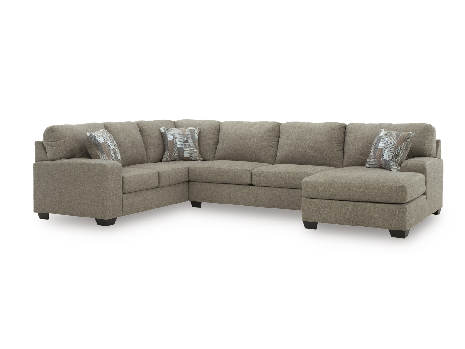 Newellen 3-Piece Sectional with Chaise